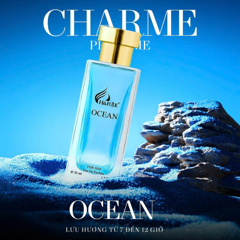 Nước Hoa Nam Charme Ocean 50ml Eau De Parfum