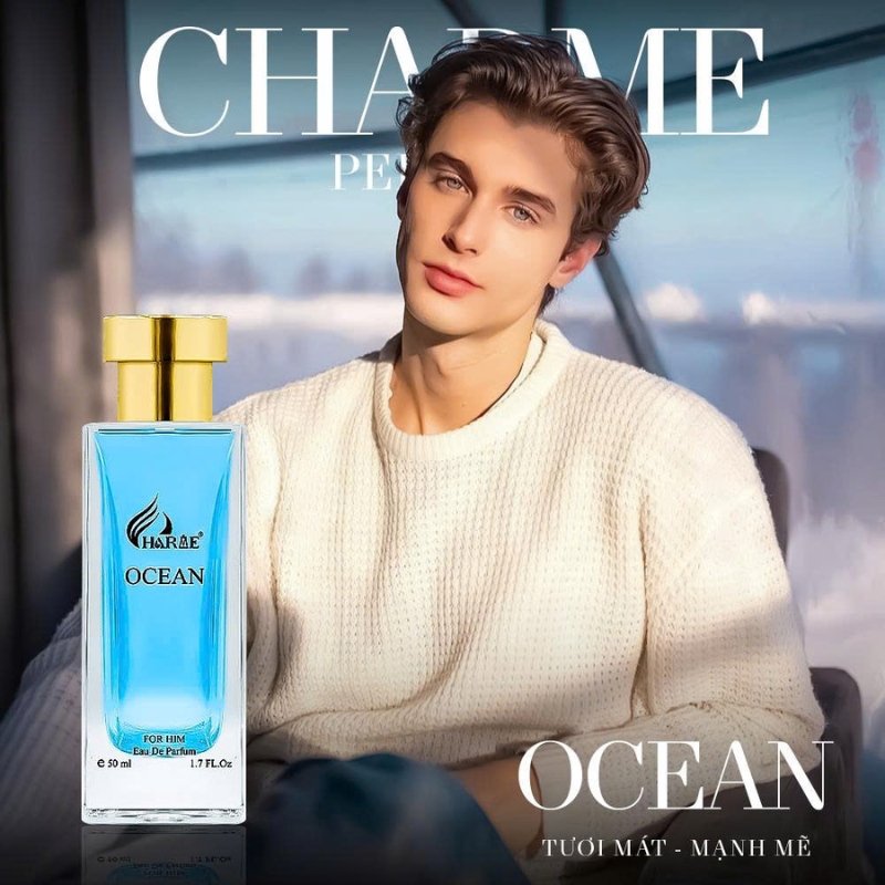 Nước Hoa Nam Charme Ocean 50ml Eau De Parfum
