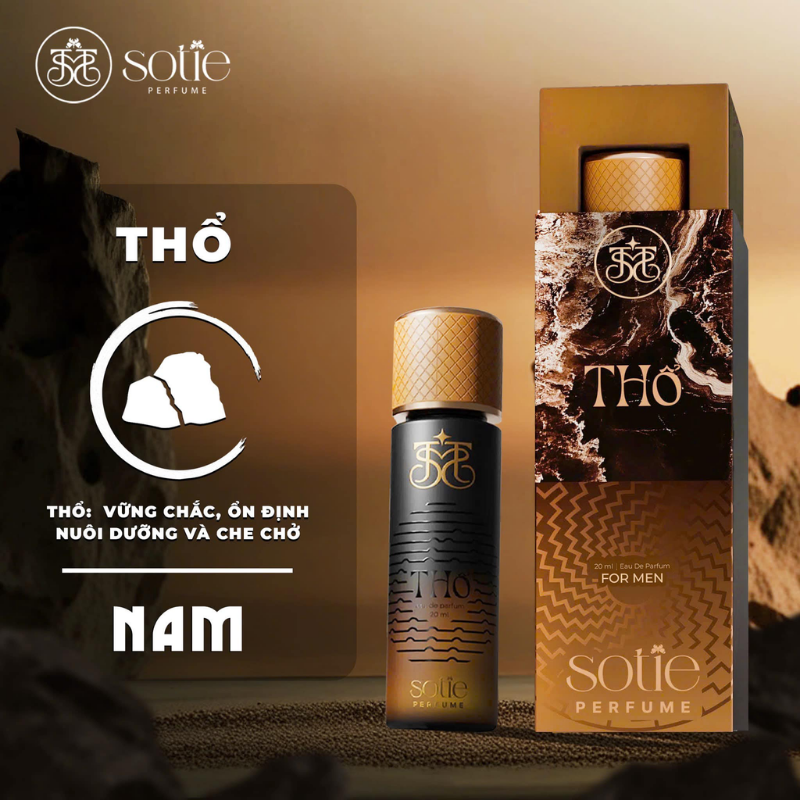 Nước Hoa Nam Phong Thủy Mệnh Thổ Sotie Perfume 20ml