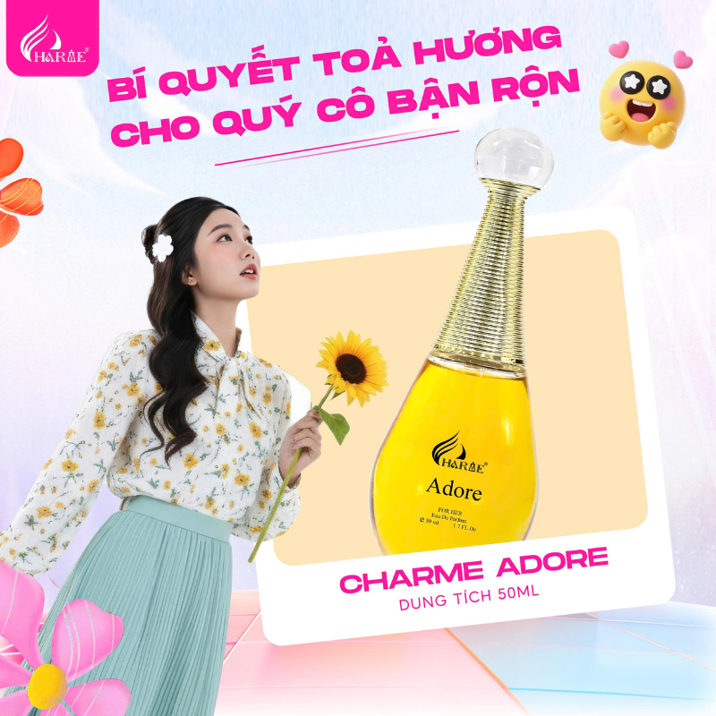 Nước Hoa Nữ Charme Adore 50ml Eau De Parfum