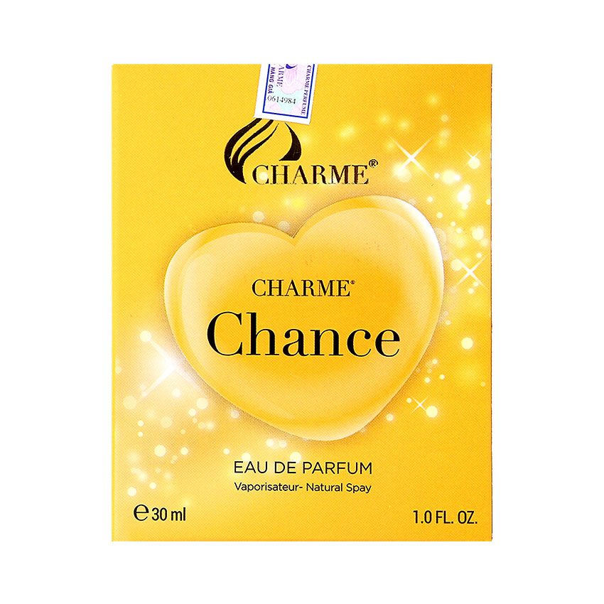 Nước Hoa Nữ Charme Chance Eau De Parfum 30ml