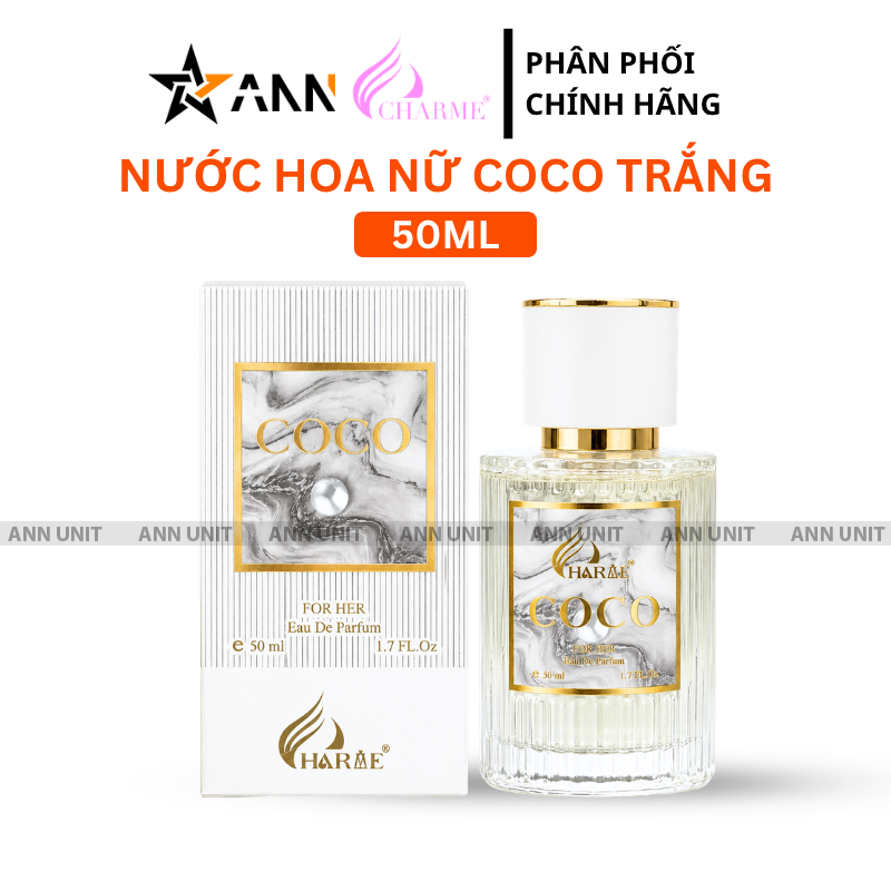 Nước Hoa Nữ Charme Coco Trắng 50ml