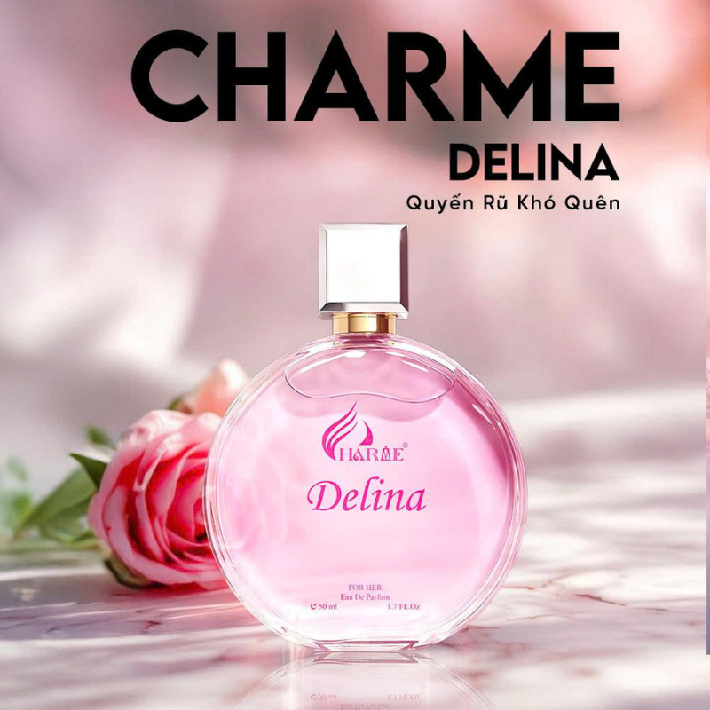 Nước Hoa Nữ Charme Delina 50ml Eau De Parfum