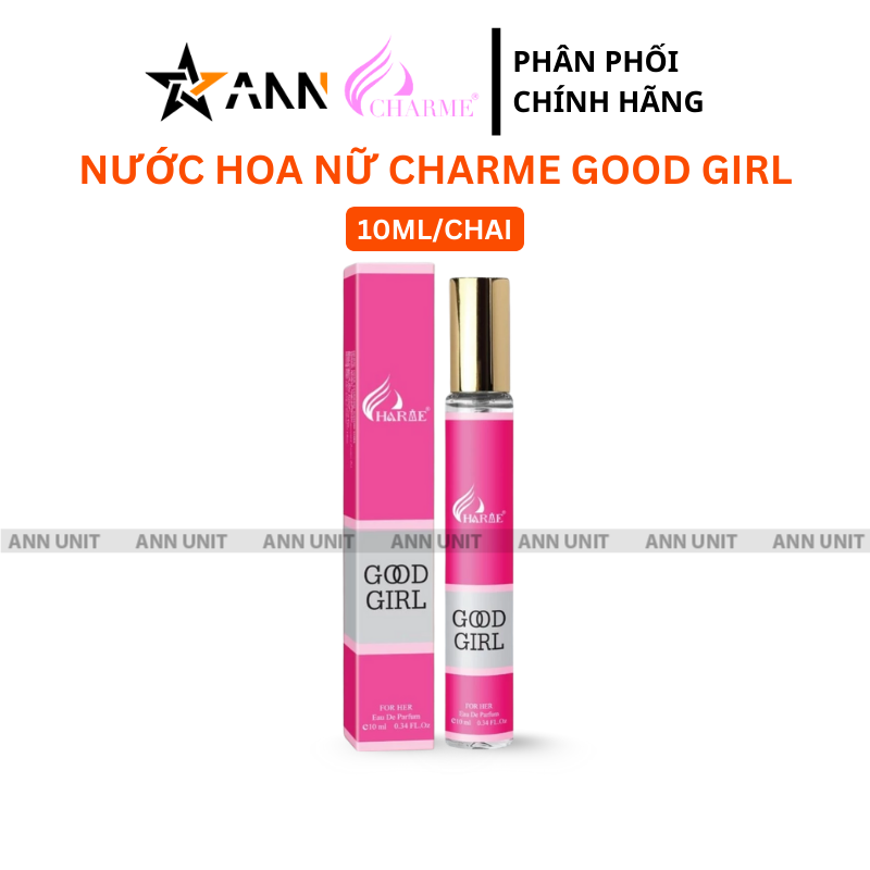 Nước Hoa Nữ Charme Good Girl Eau De Parfum 10ml