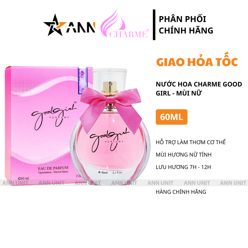 Nước Hoa Nữ Charme Good Girl 60ml