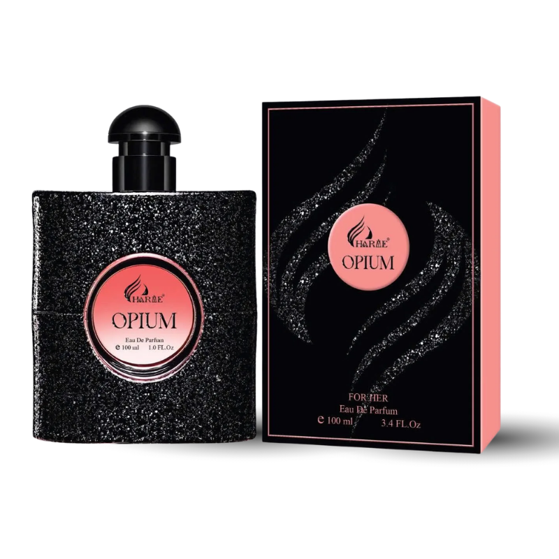 Mặt hộp ghi OPIUM, For Her, Eau de Parfum, 100 ml.