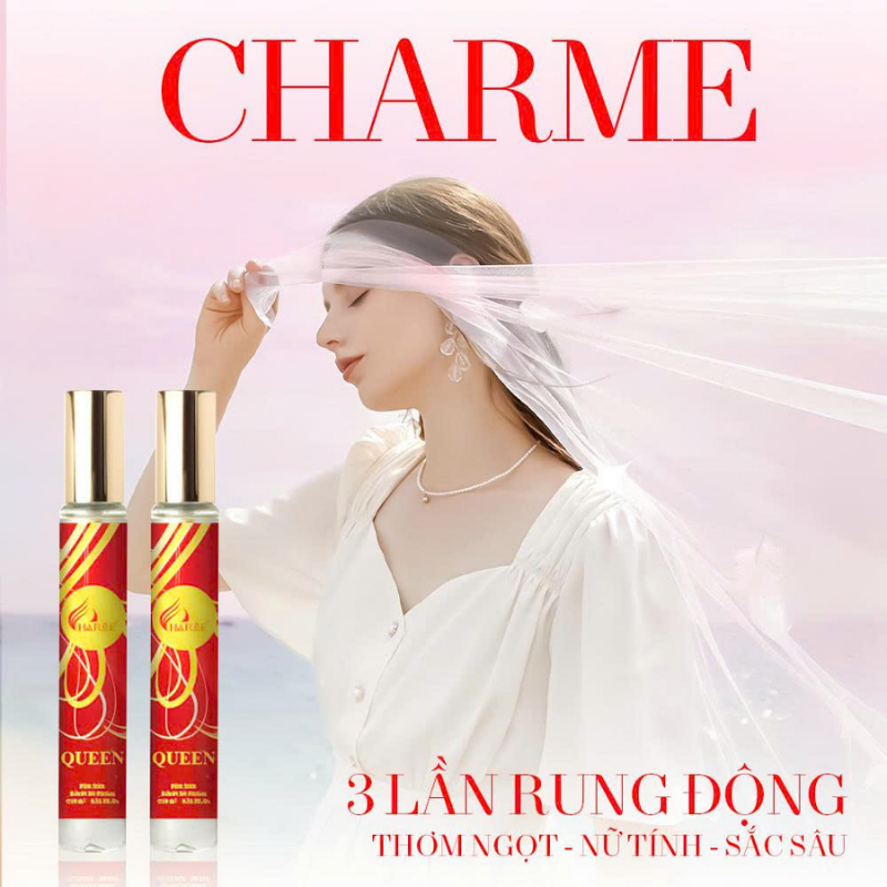 Hình ảnh gợi phong cách nữ tính, ngọt ngào và sắc sảo của mùi hương