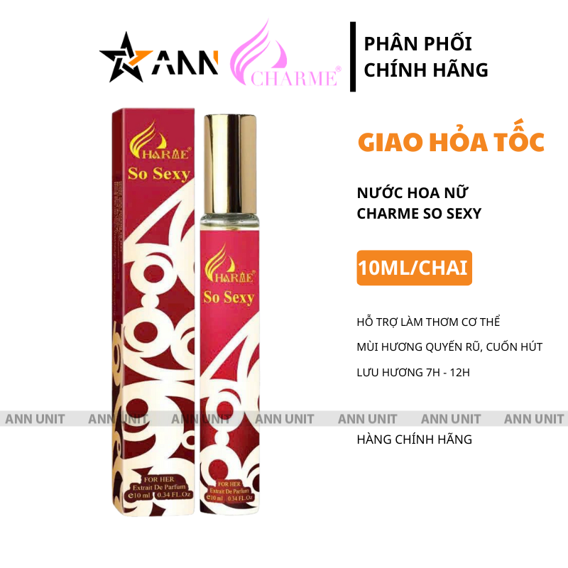 Hình ảnh sản phẩm với thông tin dung tích 10ml dễ nhận biết