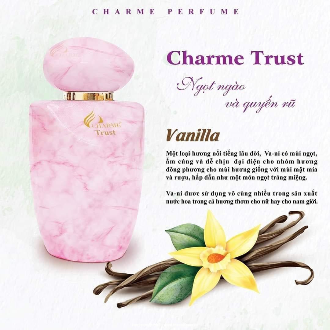 Hình ảnh nhấn mạnh nốt hương vanilla ngọt ấm