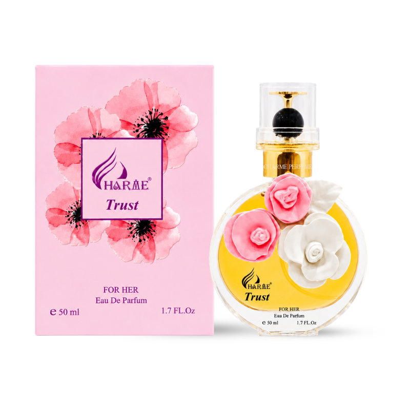 Nước Hoa Nữ Charme Trust 50ml Hương Thơm Dịu Nhẹ Nữ Tính phù hợp để tham khảo khi chọn charme perfume