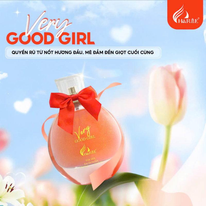 Nước Hoa Nữ Charme Very Good Girl Xịt Có Kim Tuyến 100ml