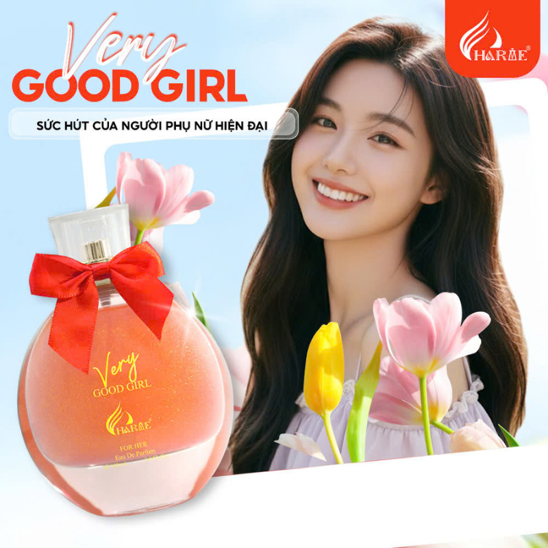 Nước Hoa Nữ Charme Very Good Girl Xịt Có Kim Tuyến 100ml
