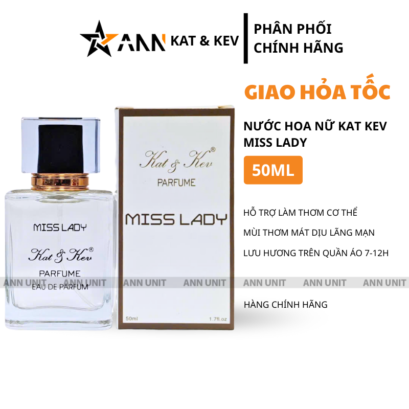 Hình ảnh sản phẩm Kat & Kev Miss Lady dung tích 50ml