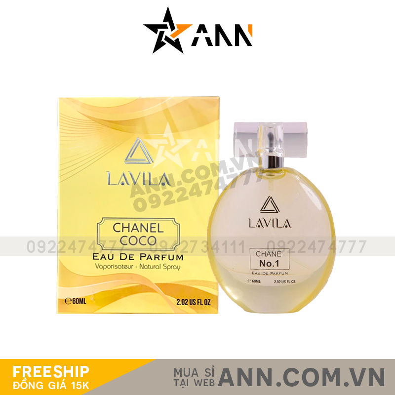 Nước hoa nữ Lavila Chanel Coco EDP 60ml
