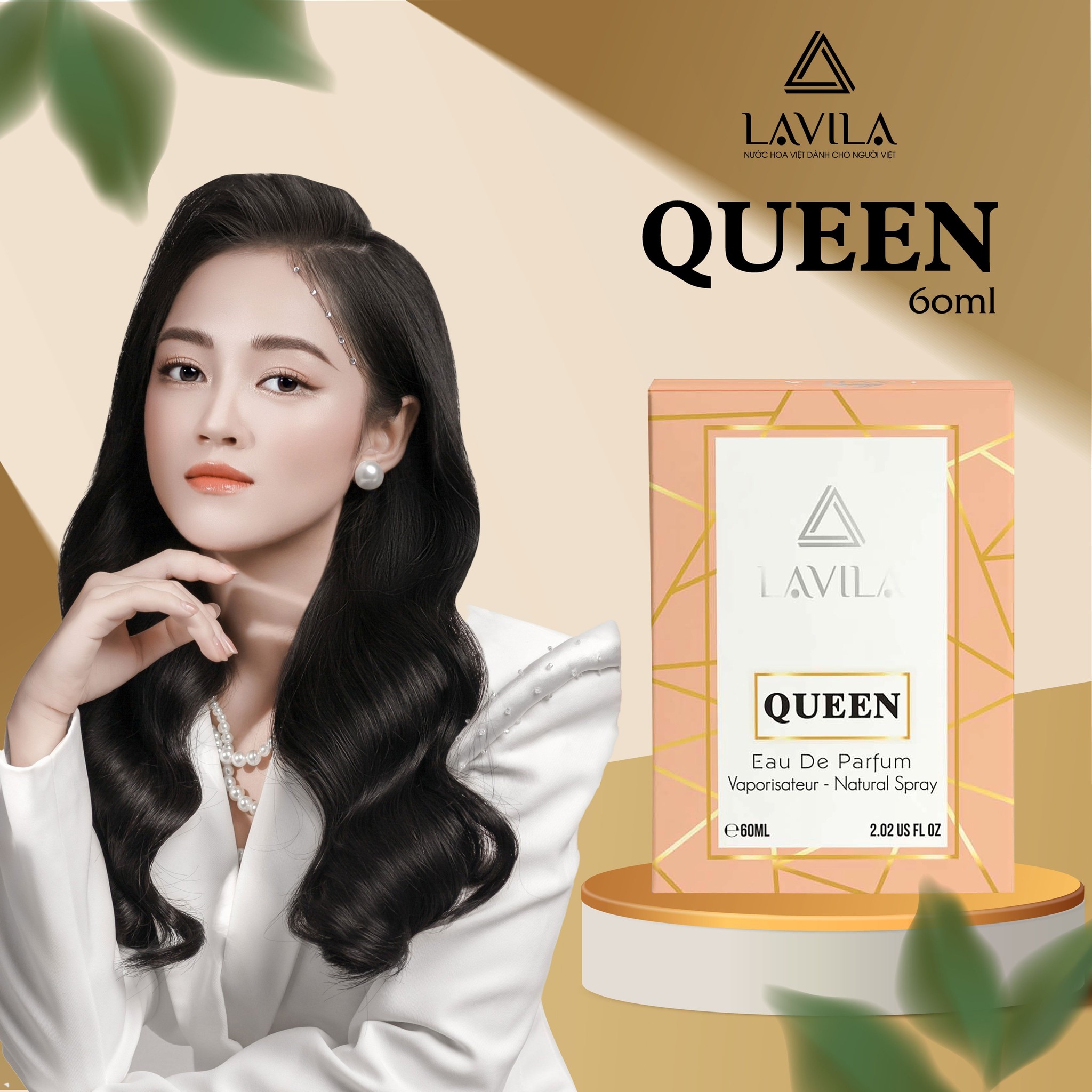 Nước Hoa Nữ Lavila Queen Eau De Parfum 60ml