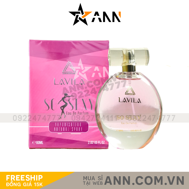 Nước Hoa Nữ Lavila So Sexy Eau De Parfum 60ml