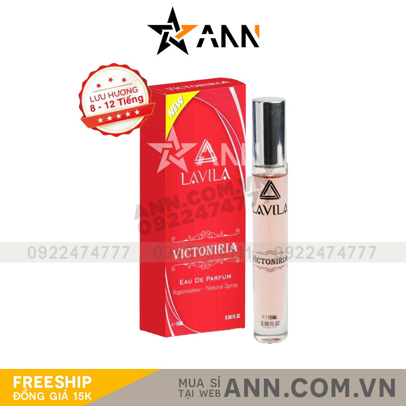 Nước Hoa Nữ Lavila Victoniria Eau De Parfum 15ml