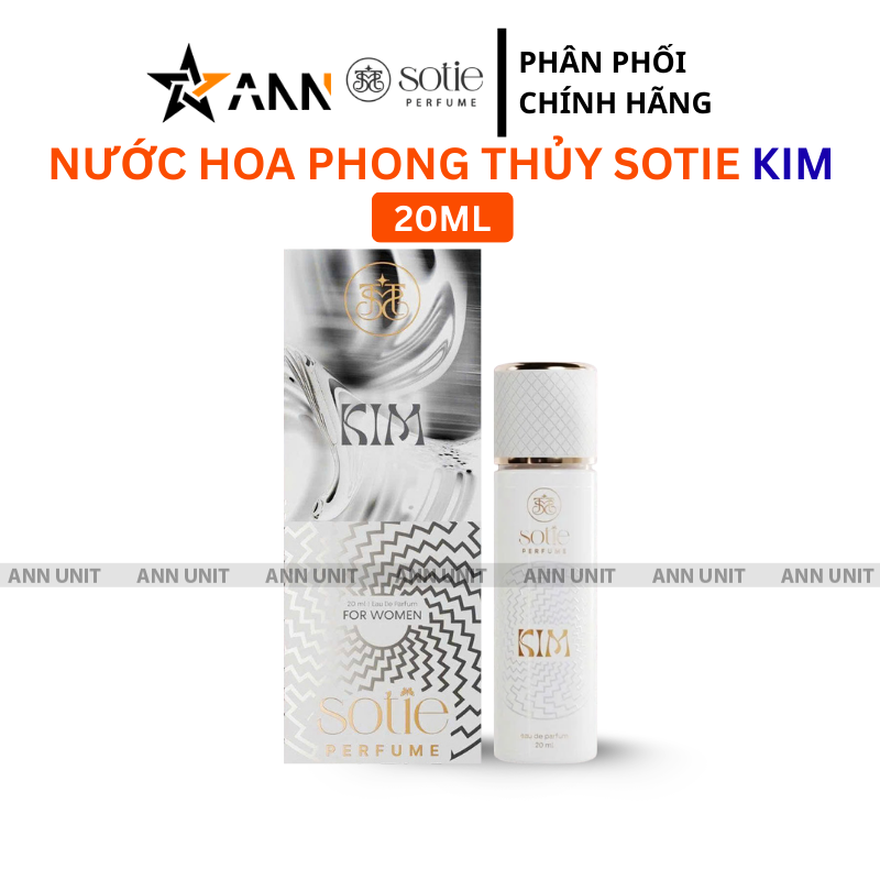 Nước Hoa Nữ Phong Thủy Mệnh Kim Sotie Perfume 20ml
