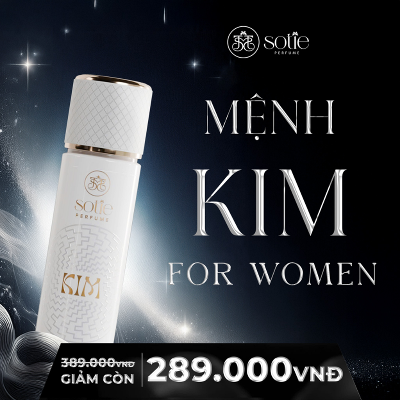 Nước Hoa Nữ Phong Thủy Mệnh Kim Sotie Perfume 20ml
