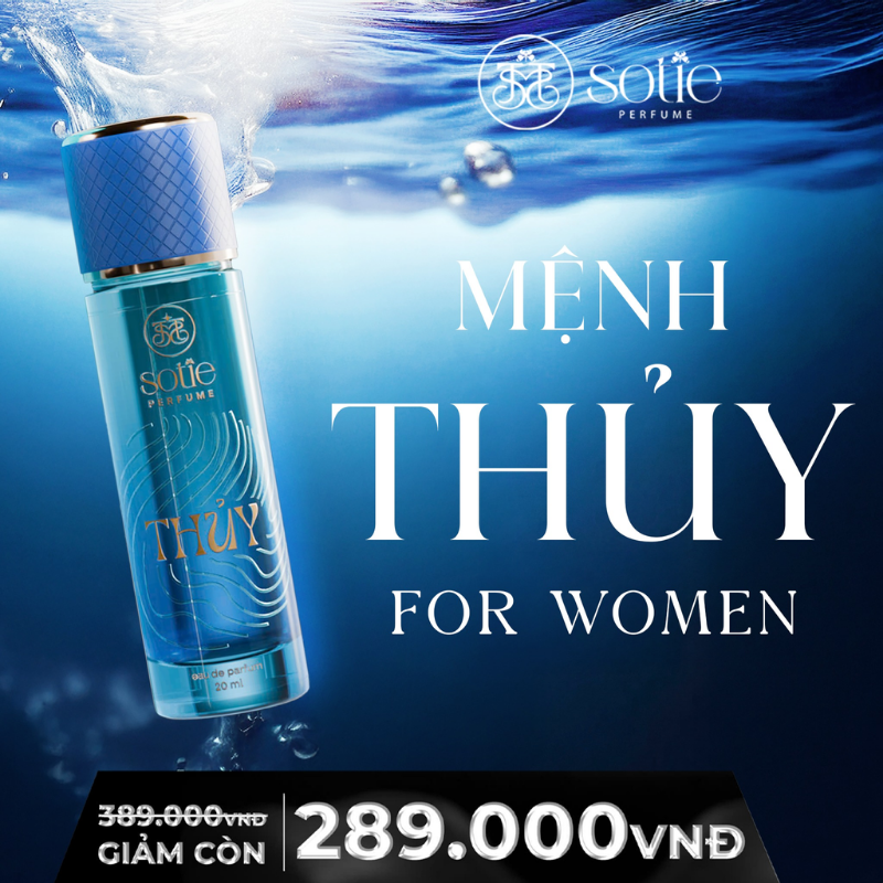 Nước Hoa Nữ Phong Thủy Mệnh Thủy Sotie Perfume Thủy For Women 20ml