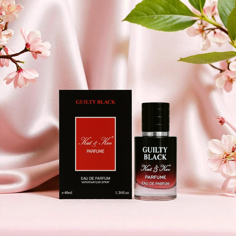 Nước Hoa Unisex Kat Kev Perfume Guilty Black 40ml Eau De Parfum