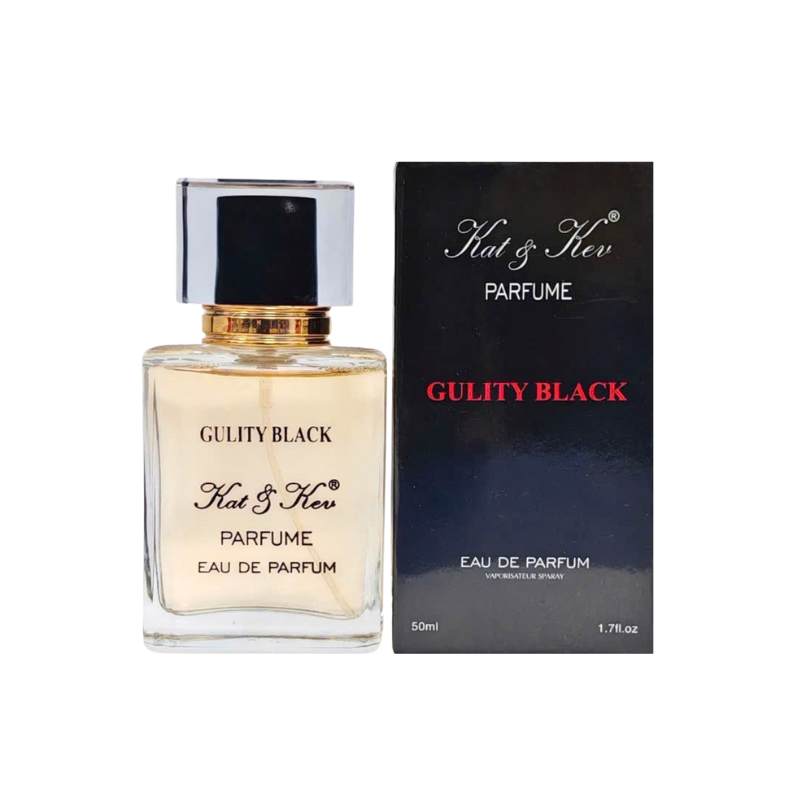 Nước Hoa Unisex Kat Kev Parfume Gulity Back 50ml - Hương Thơm Thanh Mát Tươi Mới phù hợp để tham khảo khi chọn nước hoa kat kev perfume