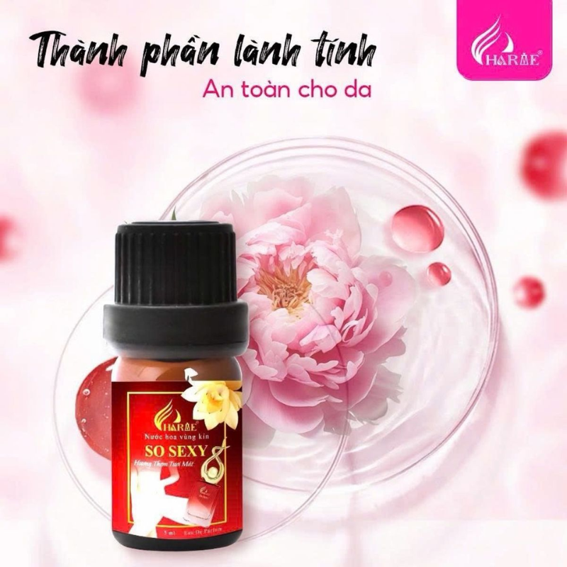 Hình minh họa về thành phần và cảm giác dịu nhẹ