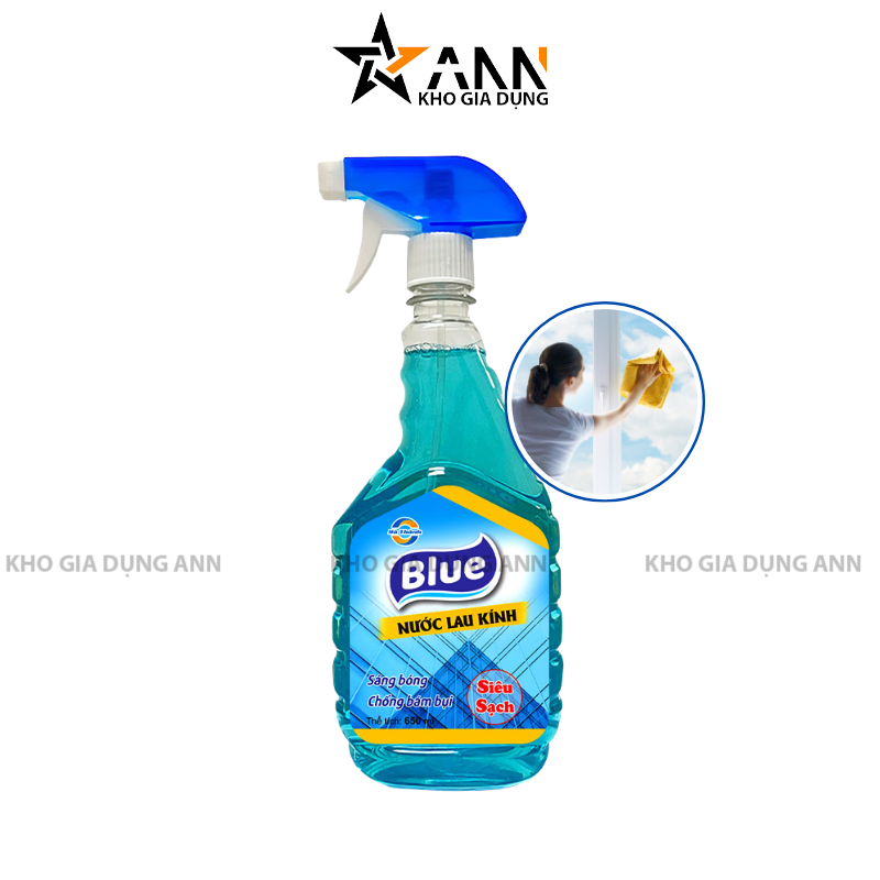 Nước Lau Kính Blue 650ml