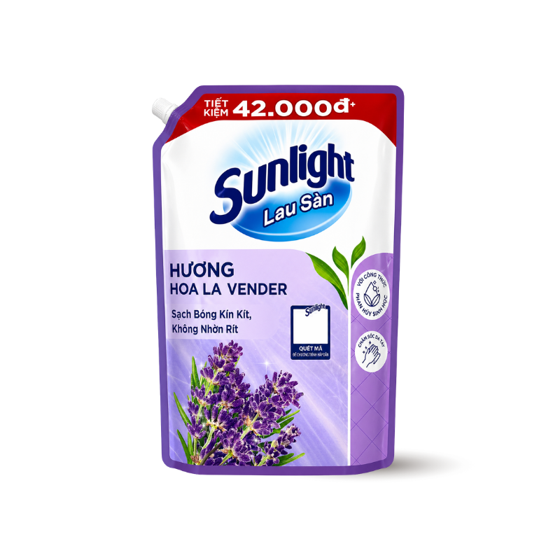 Nước Lau Sàn Túi SUNLIGHT Hương Hoa Lavender 3.6kg – một lựa chọn đáng tham khảo trong Sunlight