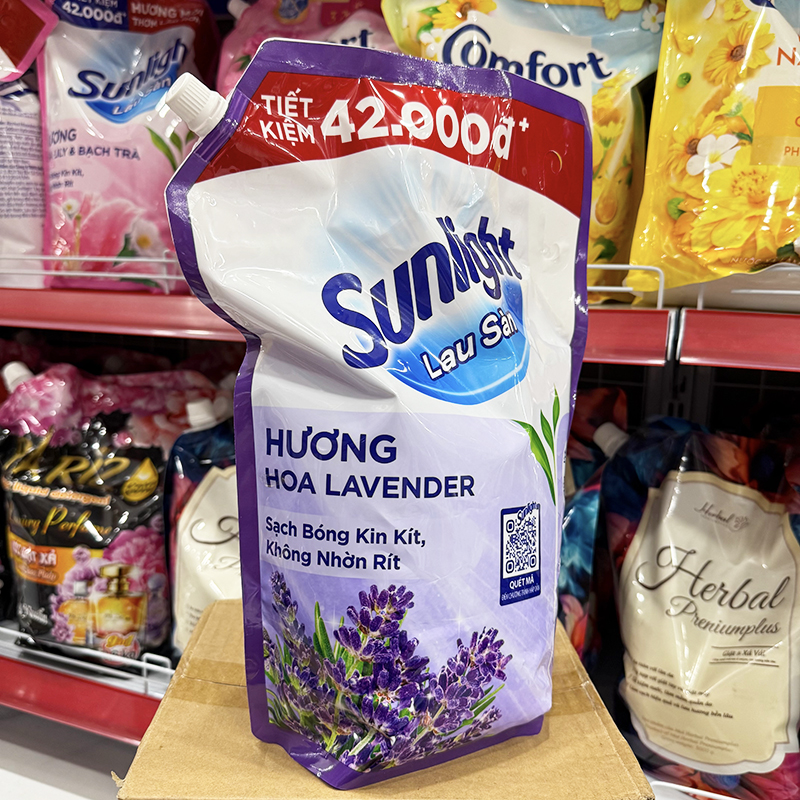 Bao bì sản phẩm phiên bản hương hoa lavender