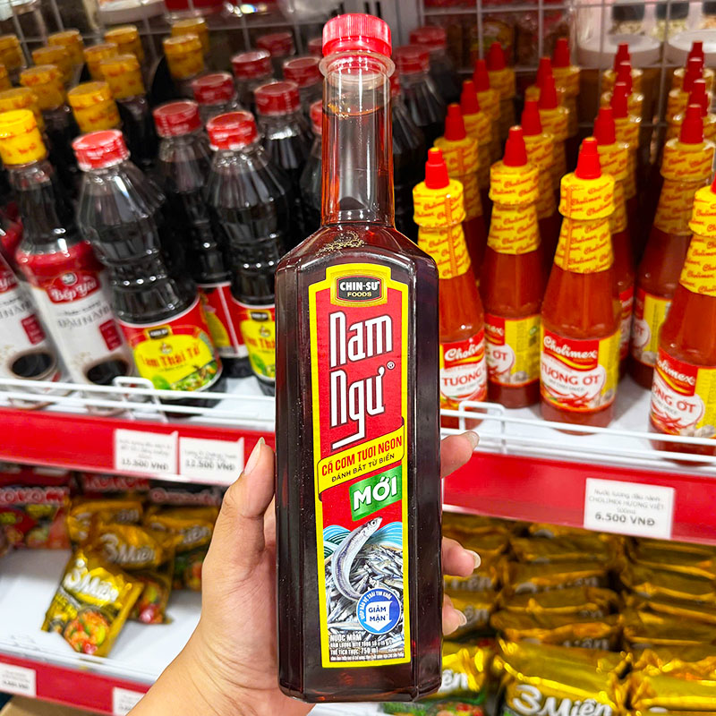 Nước Mắm Cá Cơm Nam Ngư Chai 750ml