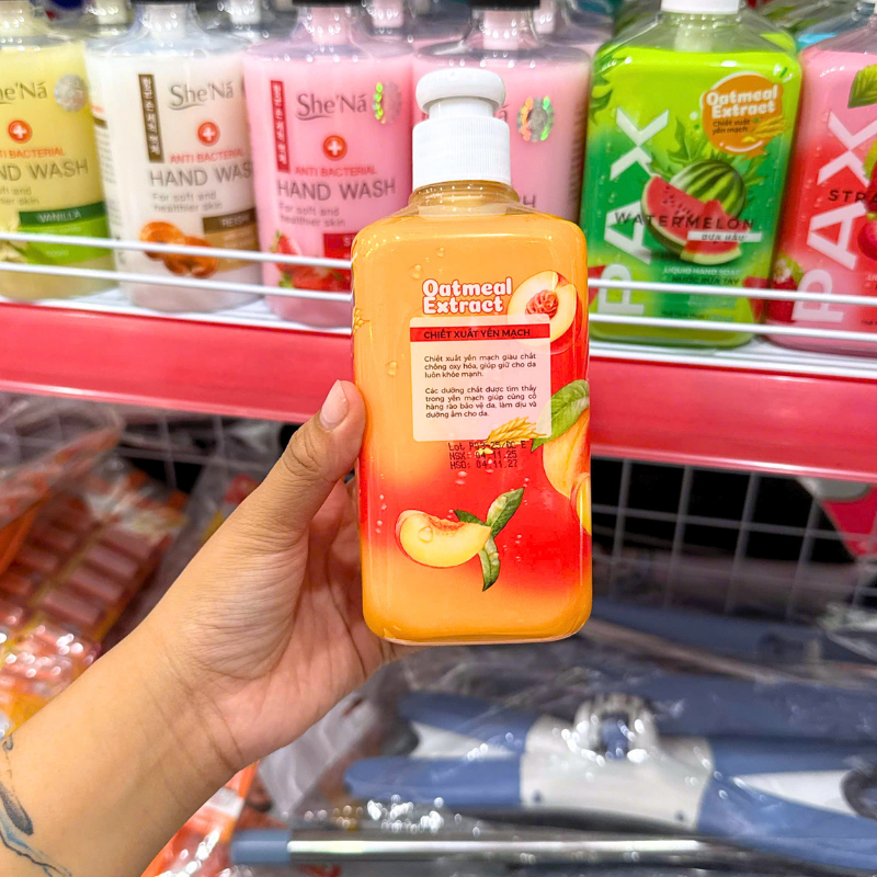Nước Rửa Tay PAX Hương Đào 600ml