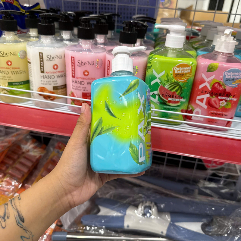 Nước Rửa Tay PAX Hương Trà Xanh 600ml