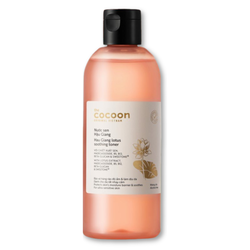 Khám phá Nước Sen Hậu Giang Toner Cocoon 310ml Dành Cho Da Nhạy Cảm - Hỗ Trợ Cấp Ẩm Phục Hồi Da thuộc nhóm cocoon original vietnam