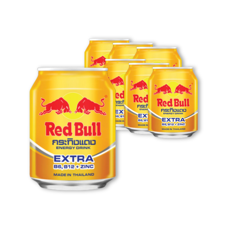 Khám phá Nước Tăng Lực RED BULL Thái Lan Lốc 6 Lon (250ml/Lon) thuộc nhóm Red Bull