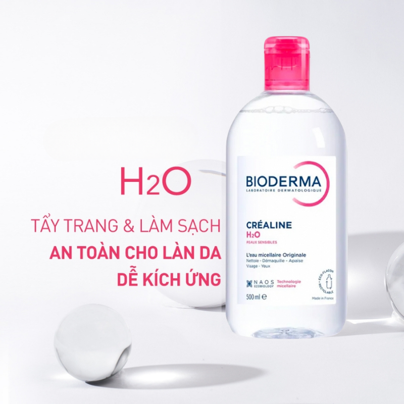 Hình minh họa thông điệp làm sạch cho da dễ kích ứng