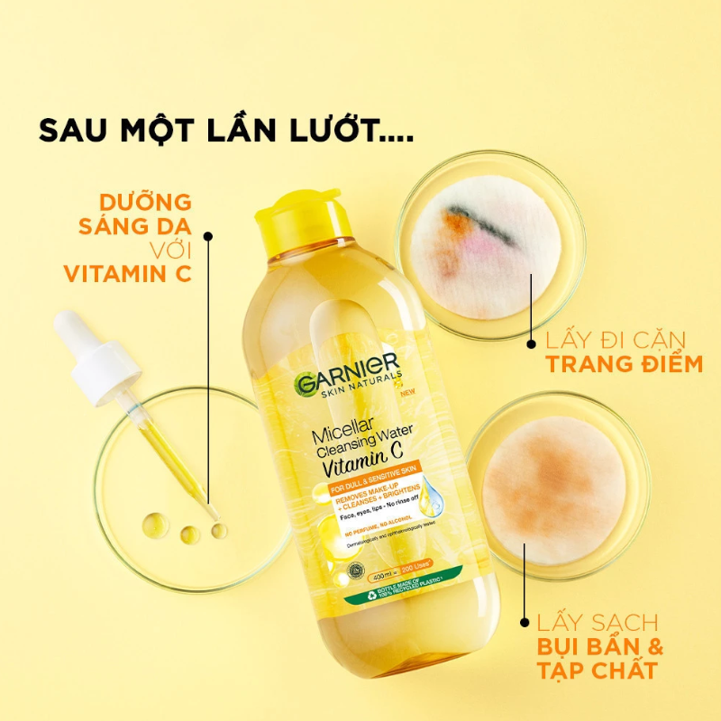 Nước Tẩy Trang Garnier Micellar Cleansing