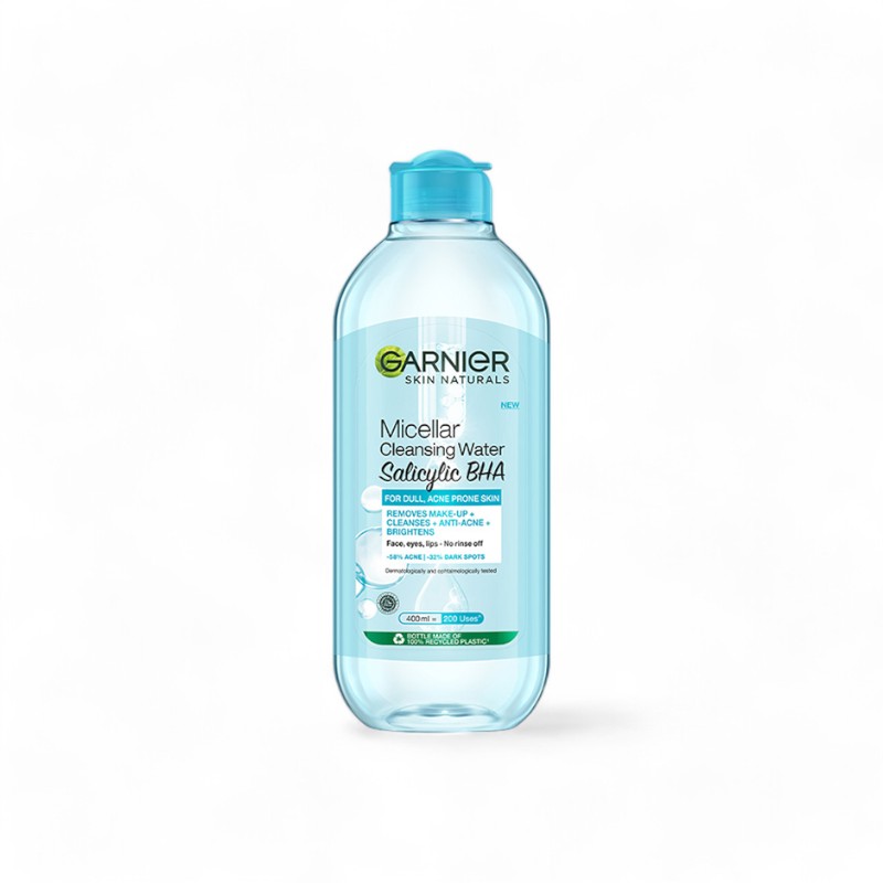 Nước Tẩy Trang Garnier Nắp Xanh Micellar Cleansing Water Salicylic BHA Dành Cho Da Dầu Mụn 400ml – một lựa chọn đáng tham khảo trong garnier