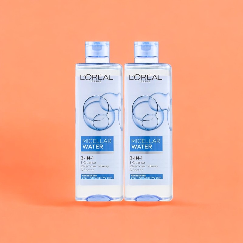 Nước Tẩy Trang L'oreal Paris Micellar Water Refreshing Xanh Nhạt 400ml
