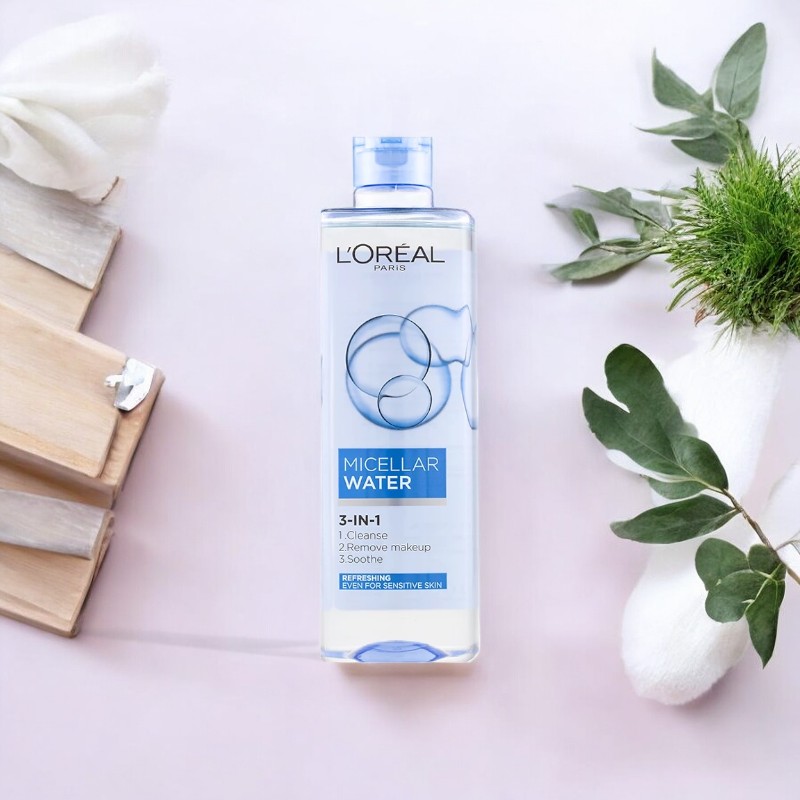 Nước Tẩy Trang L'oreal Paris Micellar Water Refreshing Xanh Nhạt 400ml