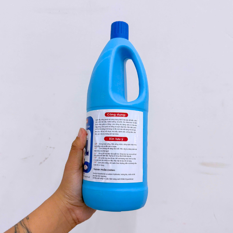 Nước Tẩy Trắng Quần Áo Javel Zyland 1kg