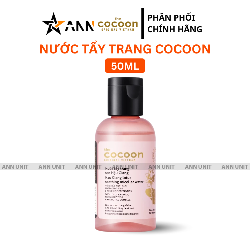 Hình ảnh chai tẩy trang sen hậu giang dung tích 50ml