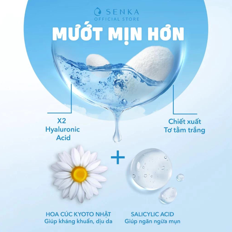 Nước Tẩy Trang Senka All Clear Micellar Fresh Màu Xanh Lá 230ml