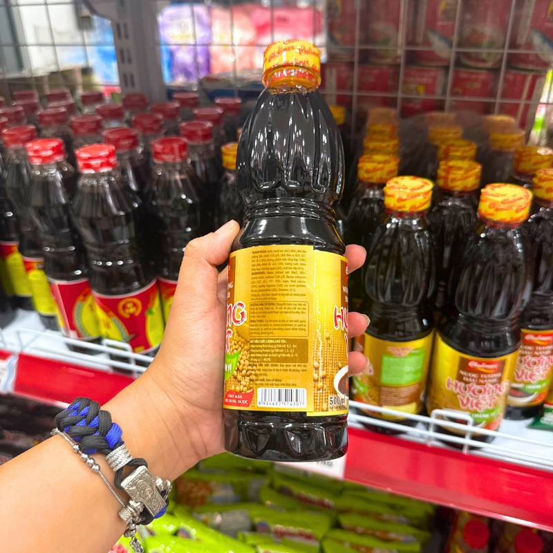 Khu vực nhãn bên hông sản phẩm