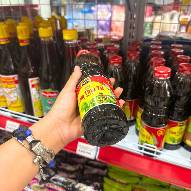 Nước tương Chin Su Tam Thái Tử Nhị Ca 500ml