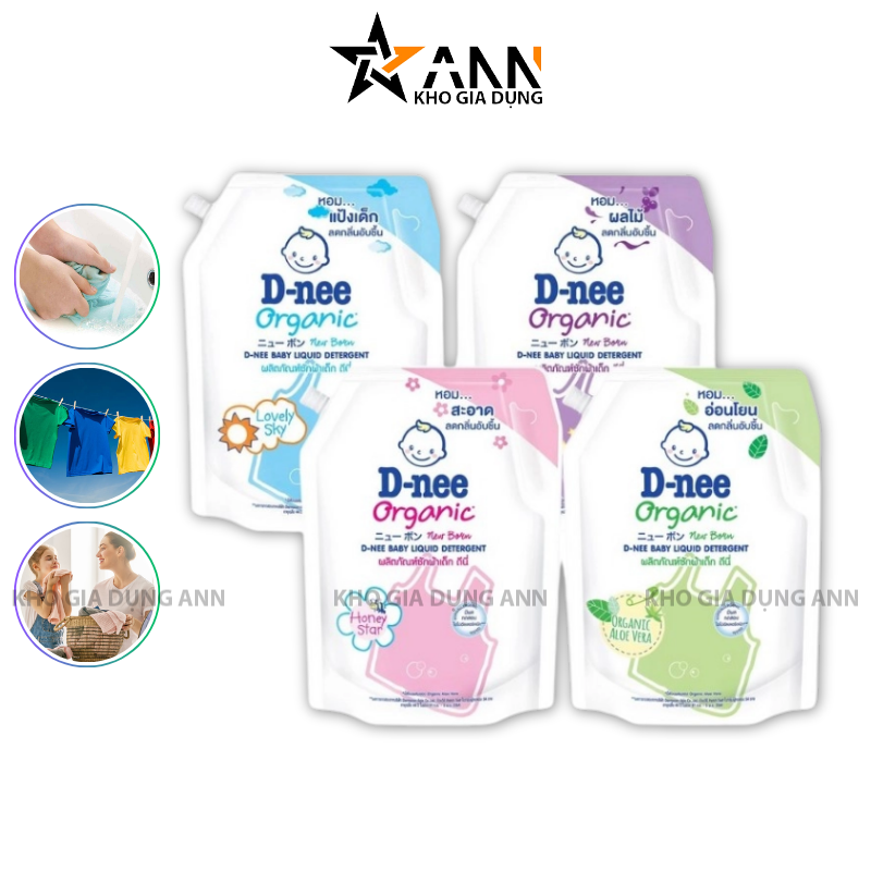 Nước giặt xả em bé D-nee 1400ml