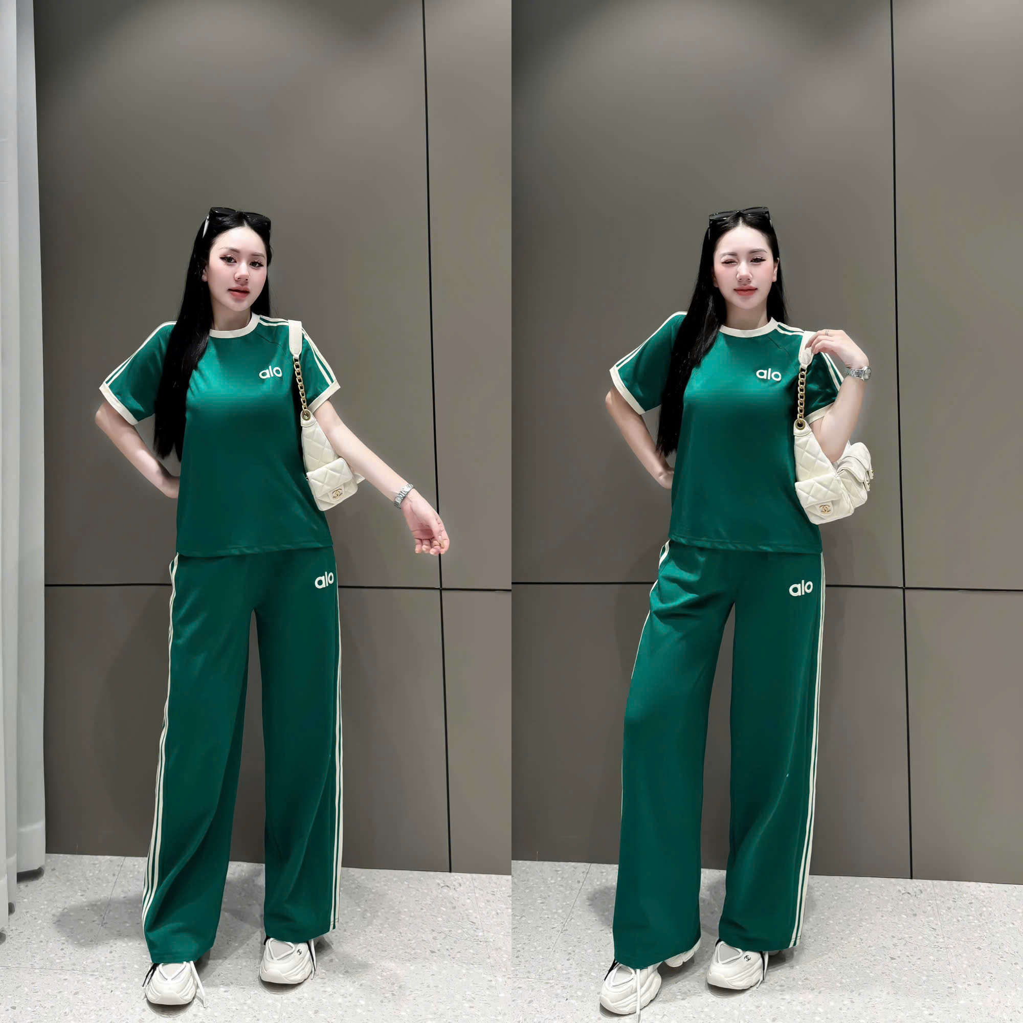 Phiên bản màu xanh lá, tổng thể trẻ trung và nổi bật
