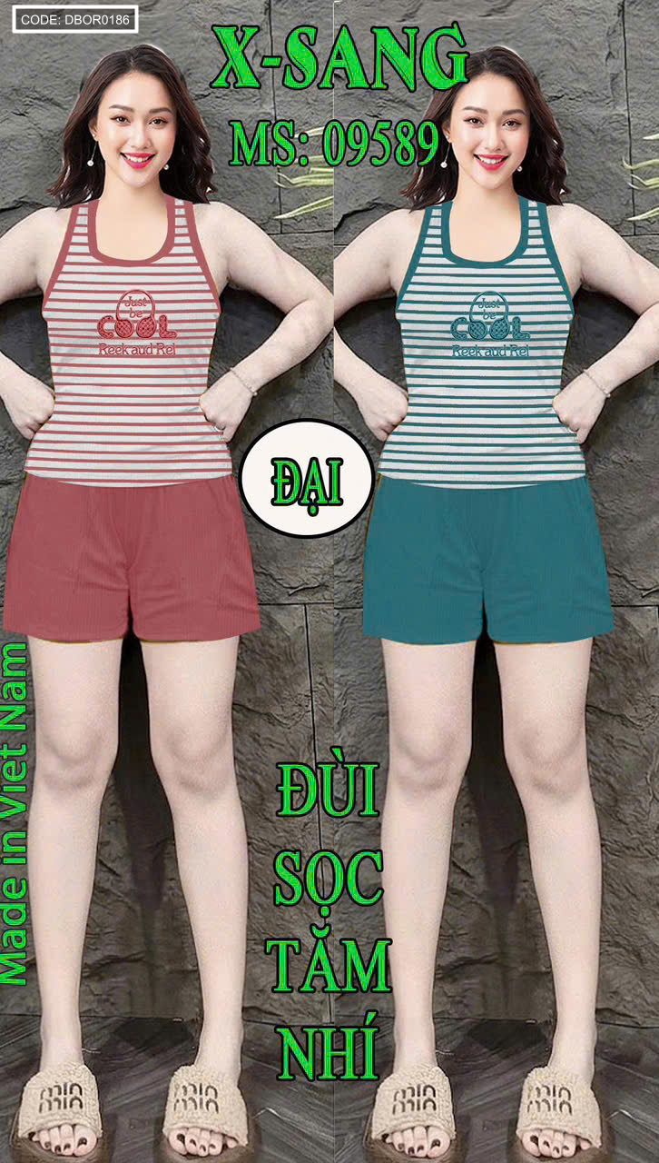 Hình mặc minh họa cho size đại