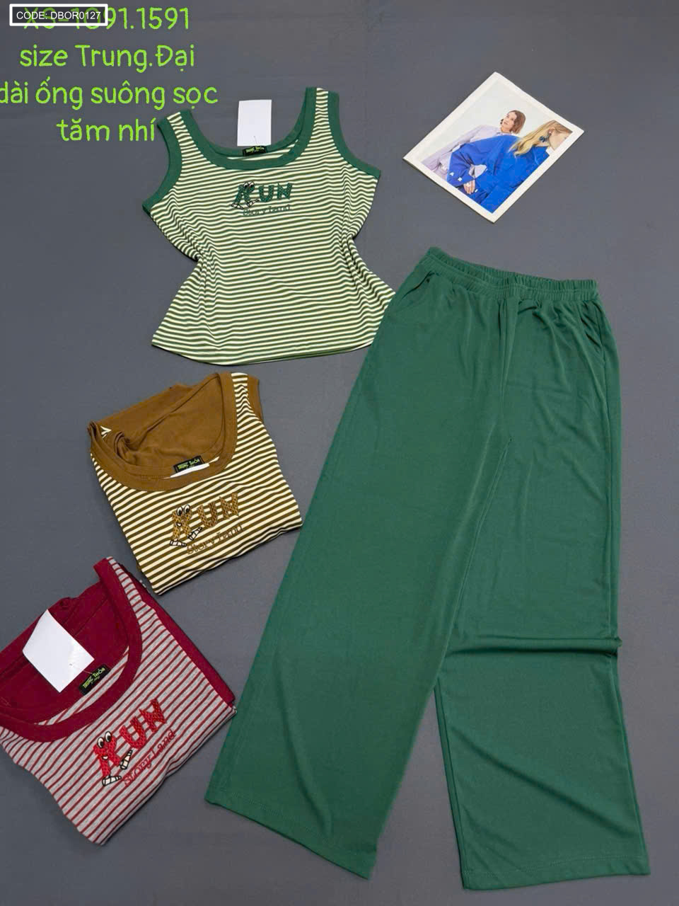 Hình sản phẩm cho thấy lựa chọn size Trung và Đại