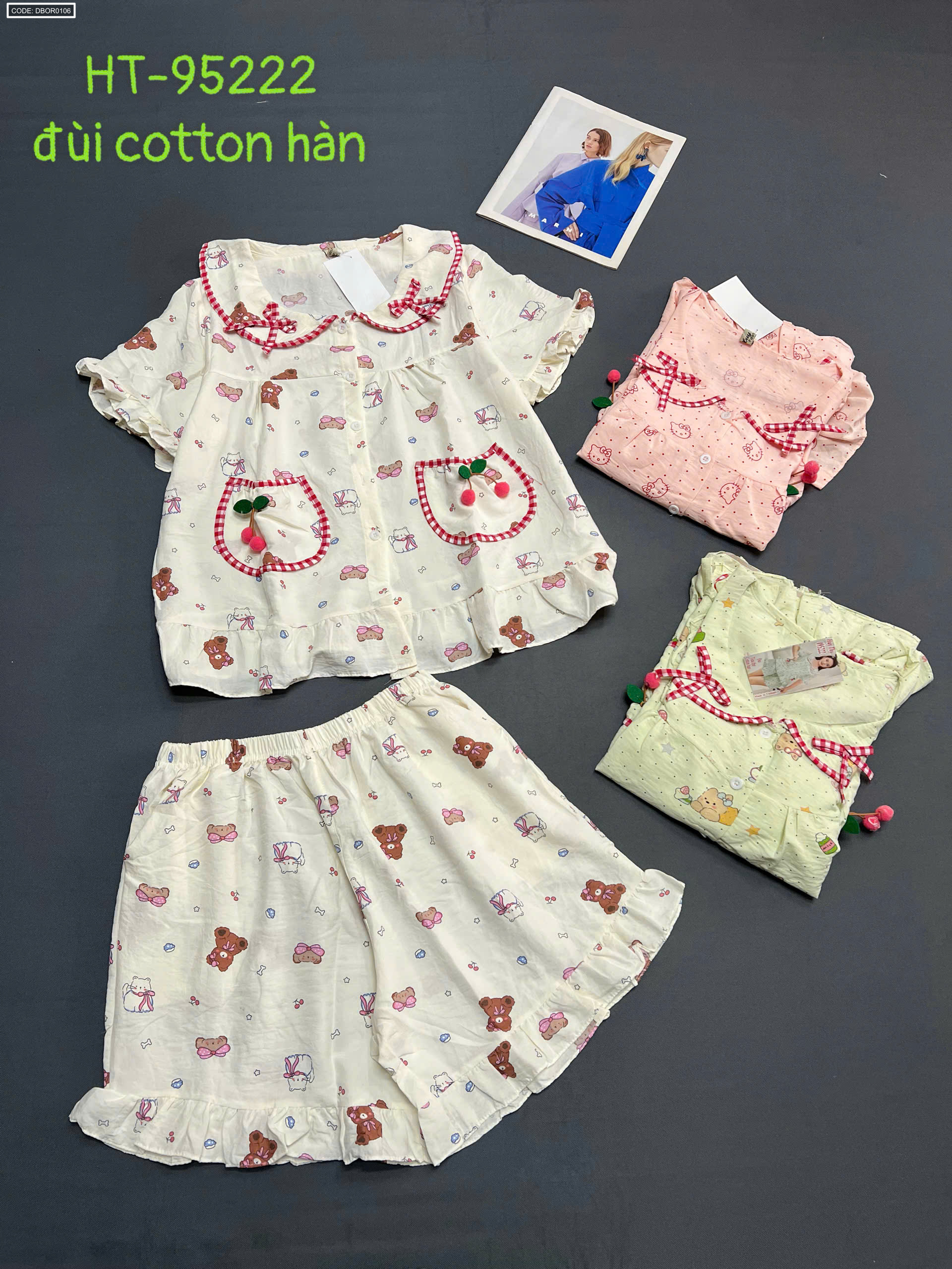 Một phiên bản họa tiết dễ thương với phối màu sáng